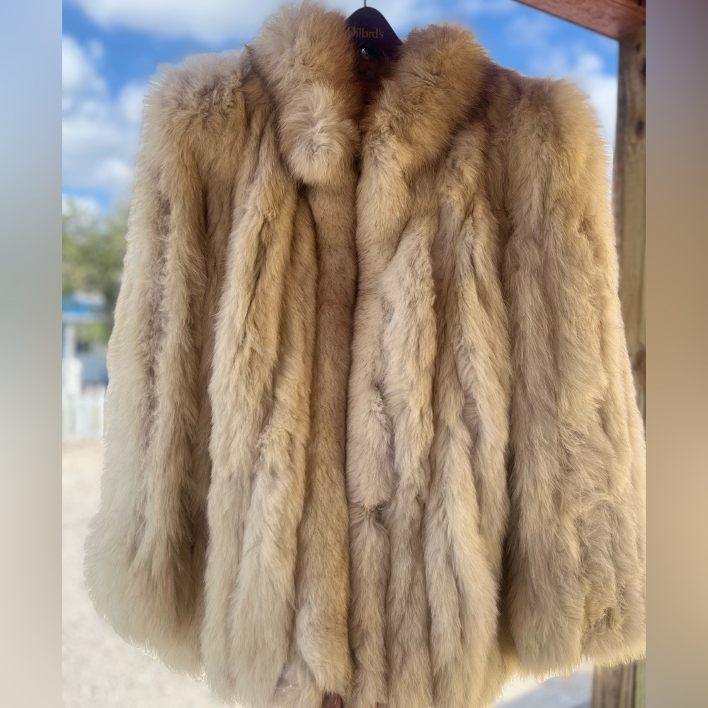 Niki Blue Fox from Finland Luxury Winter Coat